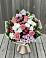 Букет цветов из: Альстромерии, Гвоздики, Розы и Хризантемы в Подколодновке