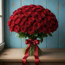 Букет Красные розы Блэк Меджик в Подколодновке