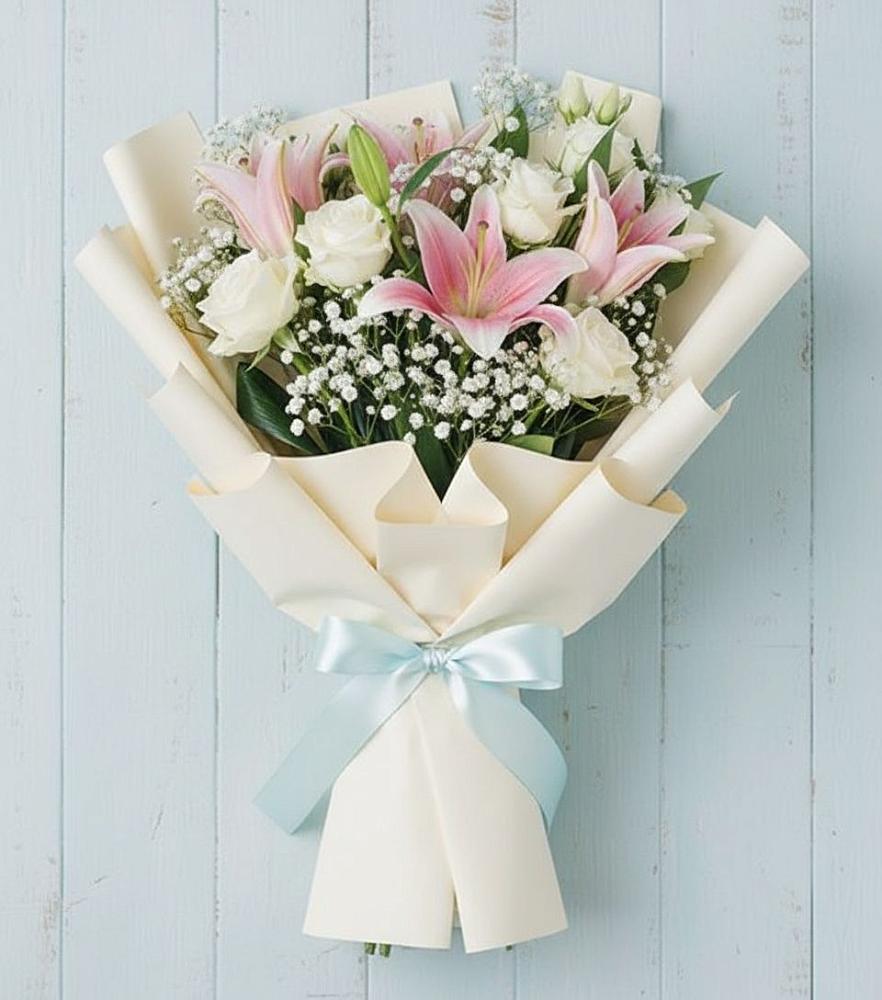 Букет цветов из: Лилии в Подколодновке