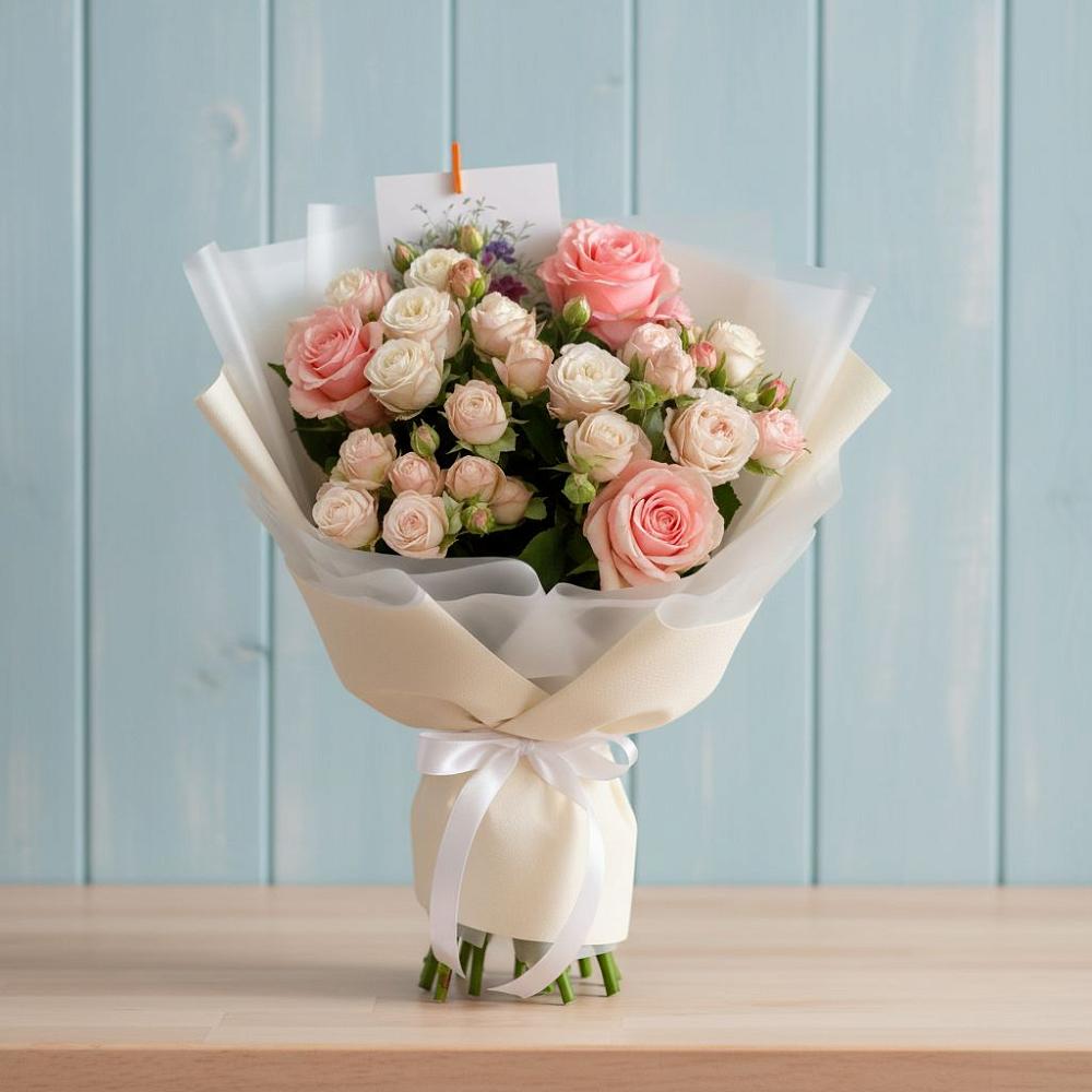 Букет цветов из: Розы в Подколодновке