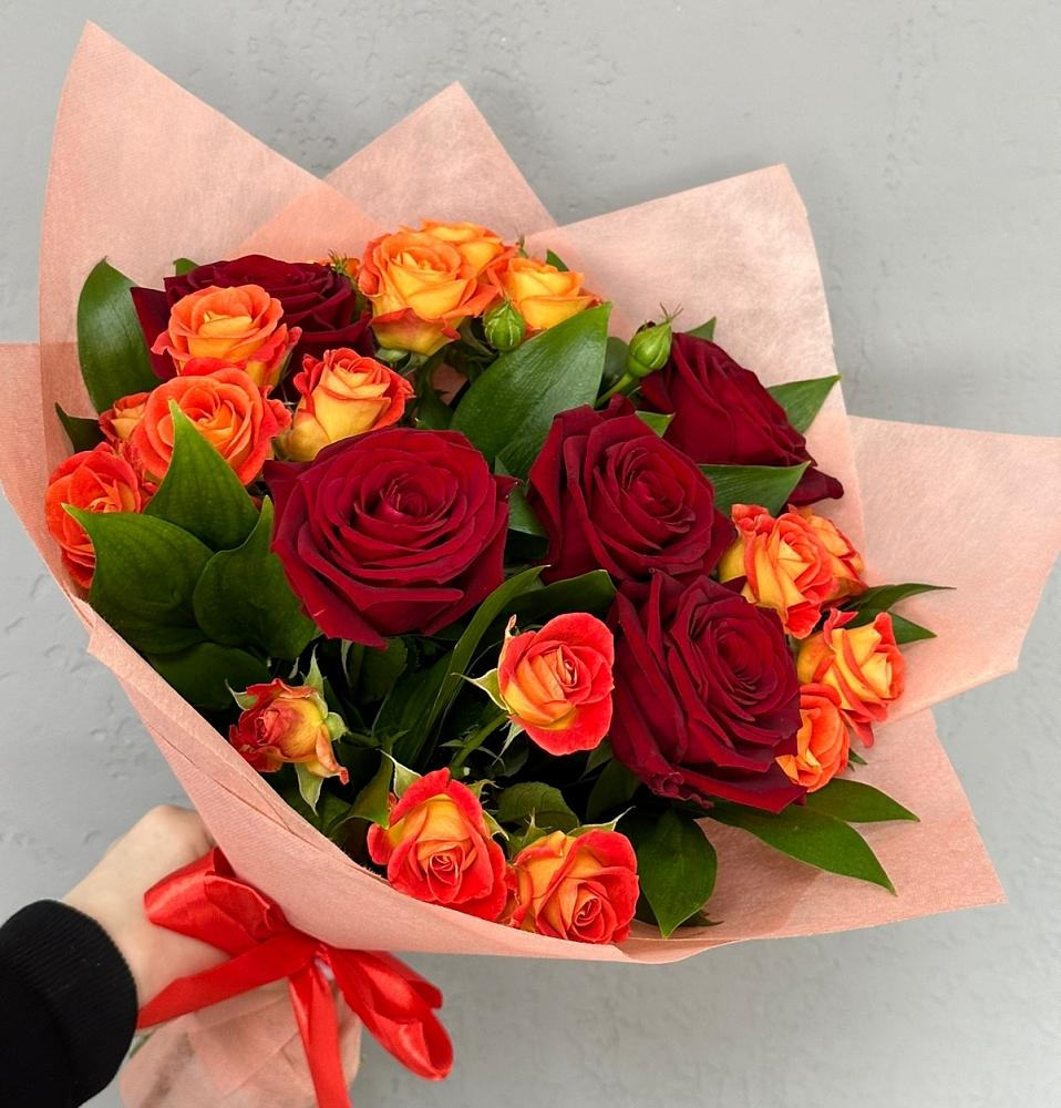 Букет Любовь и восторг в Подколодновке