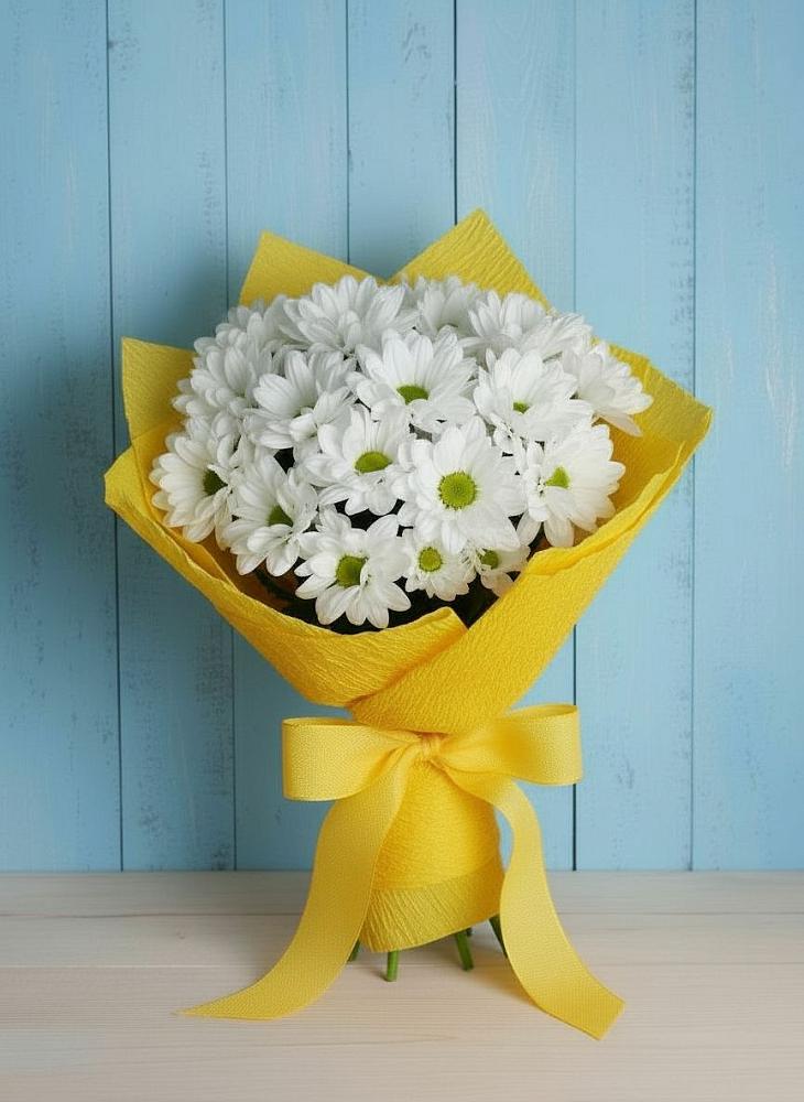 Букет цветов из: Хризантемы в Подколодновке