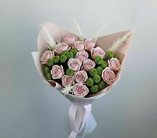 Букет цветов из:  Розы и Хризантемы в Подколодновке