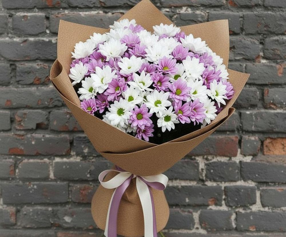 Букет цветов из: Хризантемы в Подколодновке
