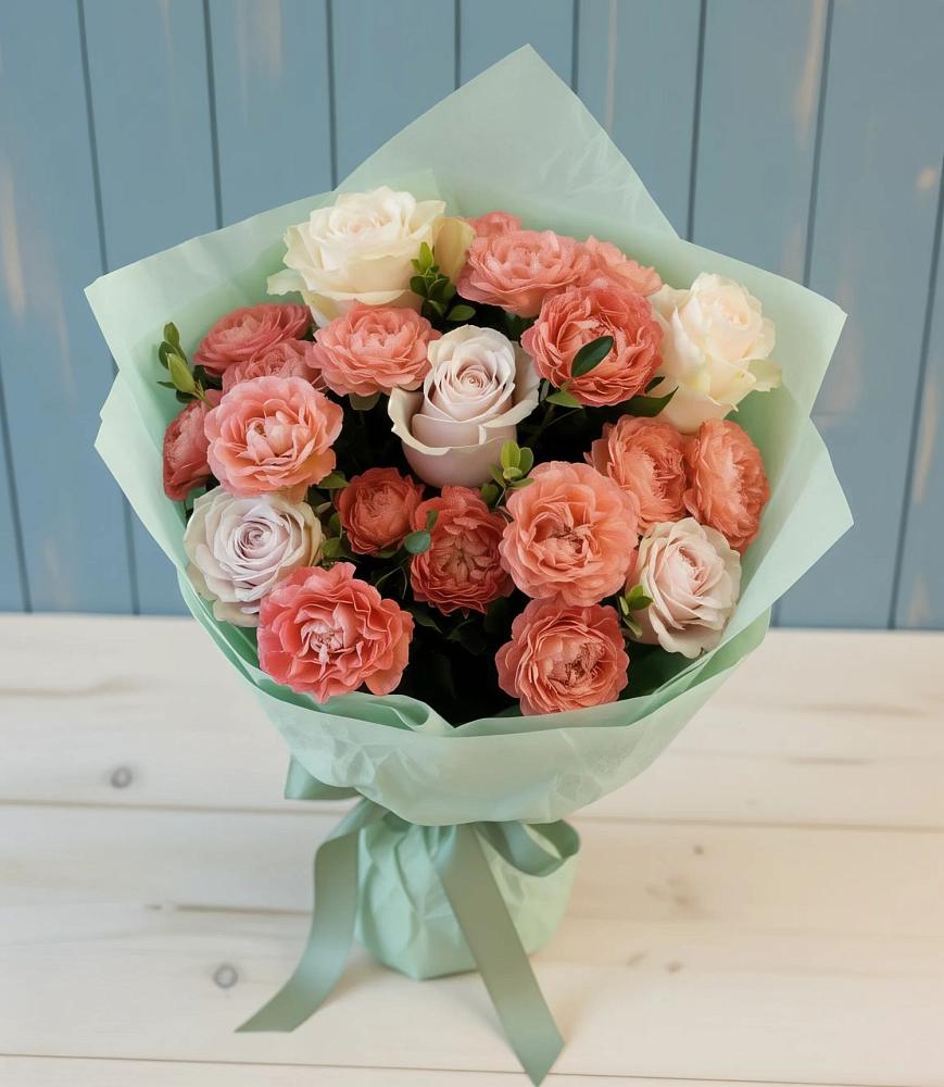 Букет цветов из: Розы в Подколодновке