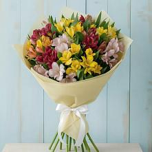 Букет цветов из:  Альстромерии #REPLACE_PRED# Подколодновке